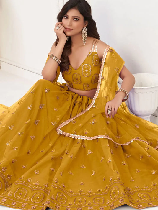 Haldi Lehengas