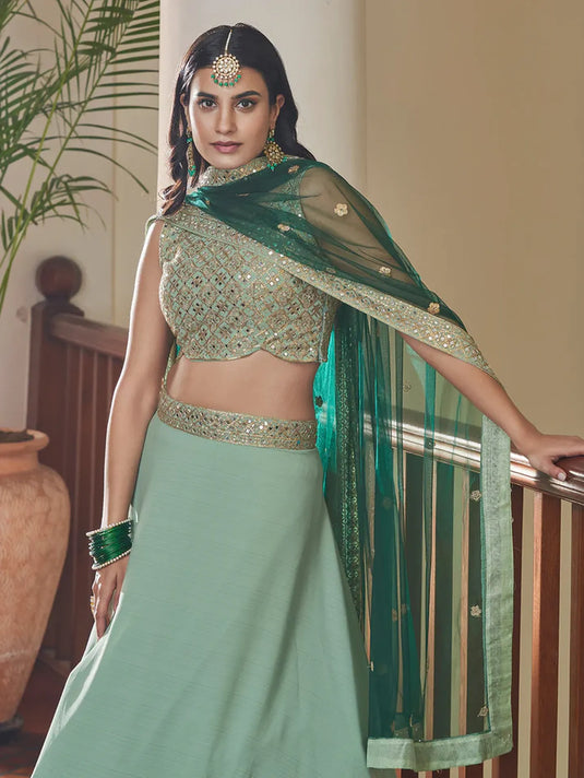 Beautiful Designer Wedding Special Party Wear Lehenga Choli